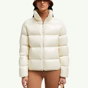 Moncler Cream Puffer Jacket